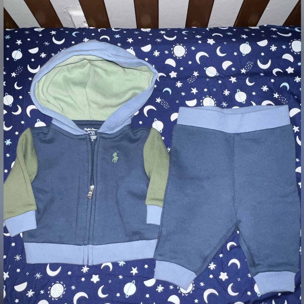 Polo Ralph Lauren Baby Sweatsuit Set